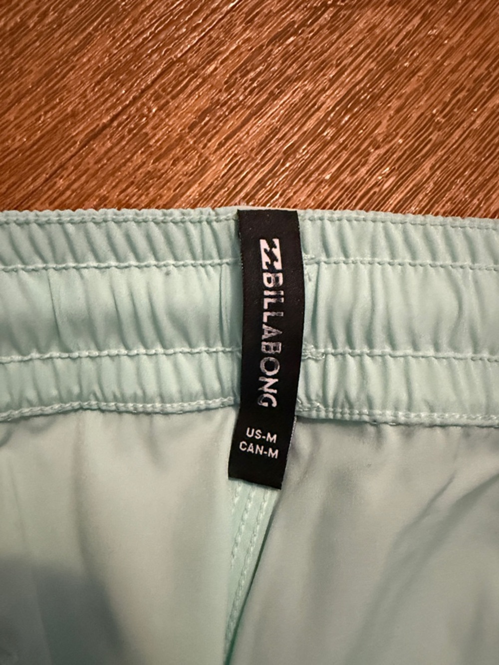 Billabong Mint Green Swim Trunks - Picture 6 of 7